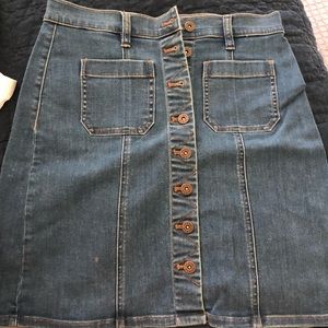 J. Crew Jean Skirt